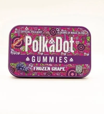 Polkadot Frozen Grape Gummies