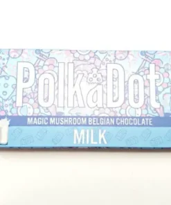 PolkaDot Milk Mushroom Chocolate Bar